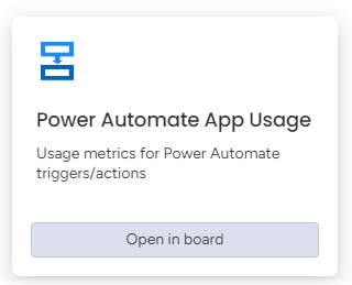 Navigate to installed apps to find Power Automate App Usage