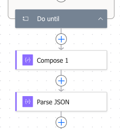 Add Parse JSON action